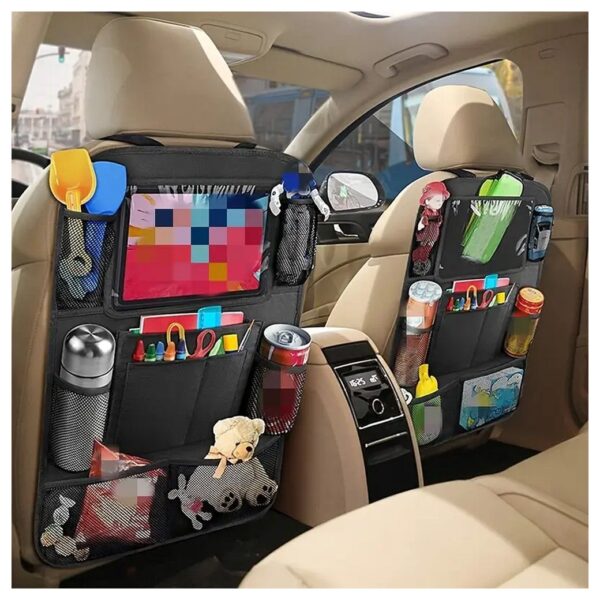 3a966c43d473f21121c585dada85edc1 Car organizer for front seats with compartments black