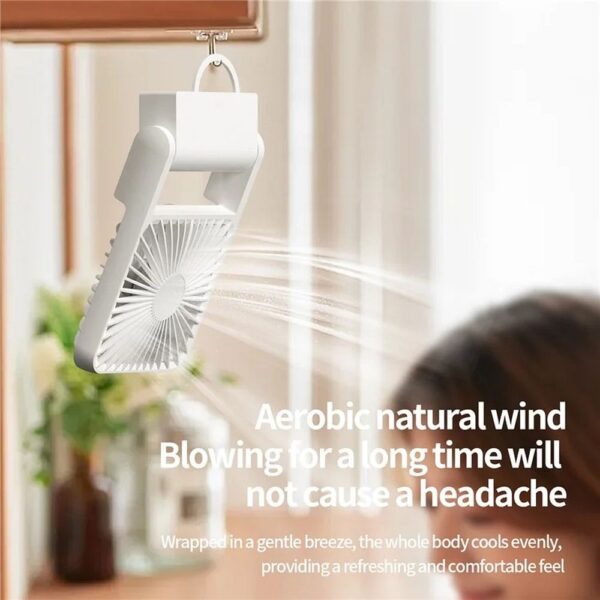 Desk fan HX-123 beige