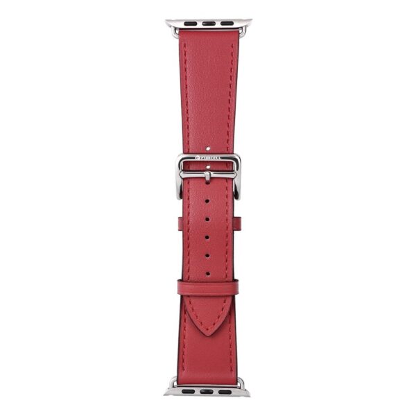 3c9e85859b49b761c6552514cc3a353b FORCELL F-DESIGN FA20 eco leather strap for APPLE Watch 42 / 44 / 45 / 49 mm red
