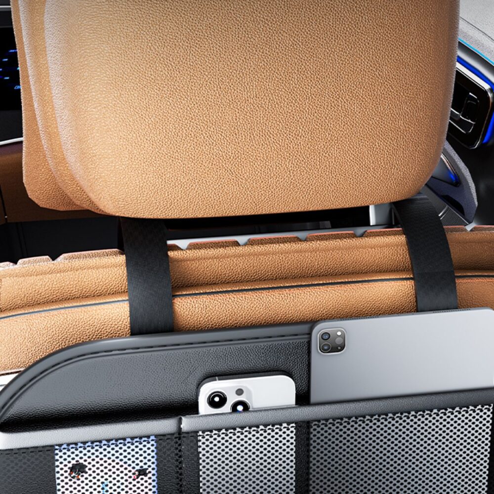 3e33020b0359bad50211b76b98992e65 Car organizer for front seats with compartments D03 black