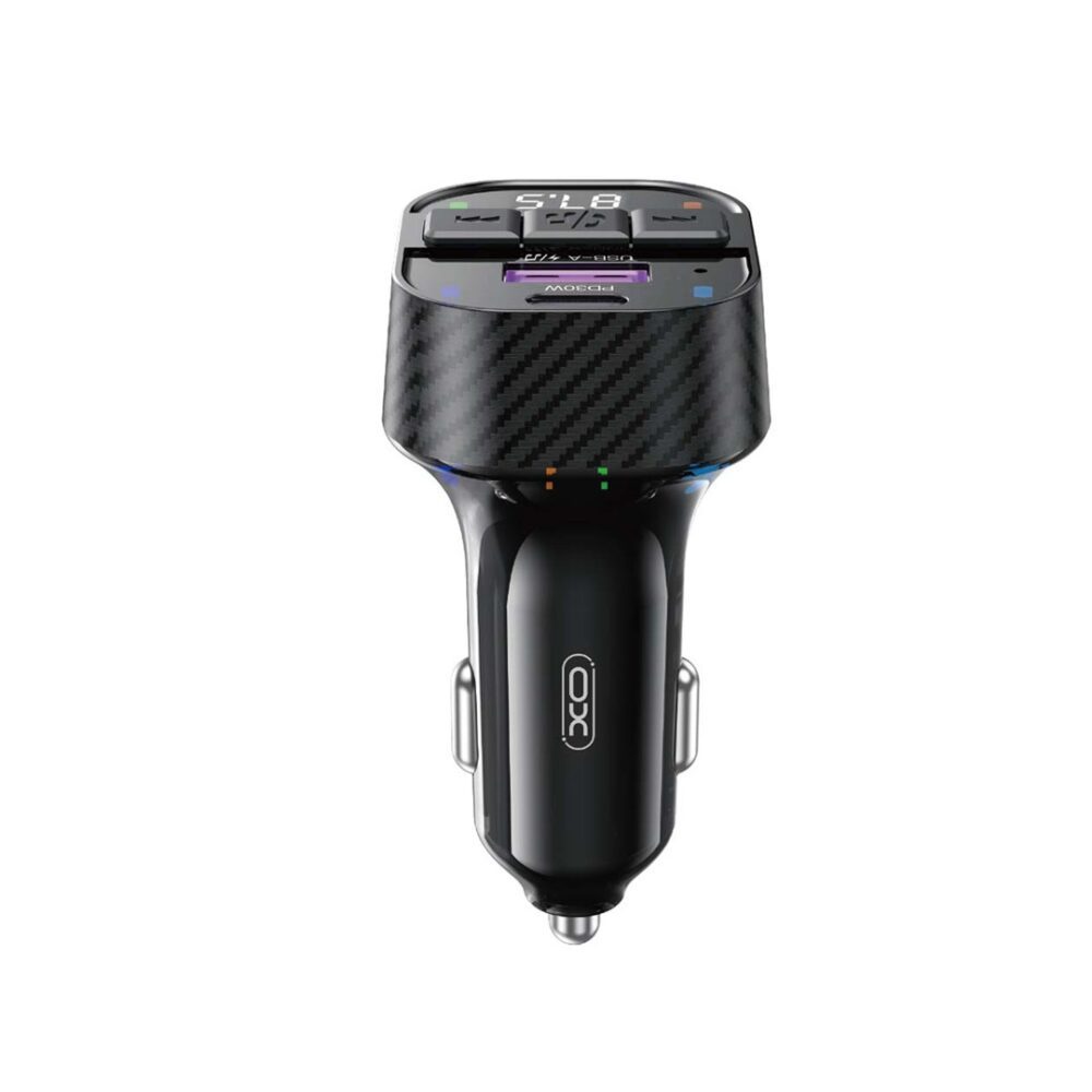 400216_oryg XO transmitter FM BCC17 Bluetooth MP3 car charger 30W black