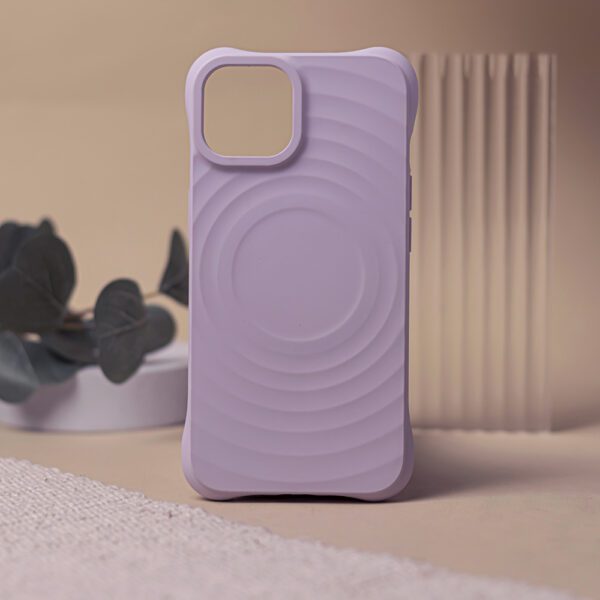 Circle Mag case for Samsung Galaxy S24 light purple