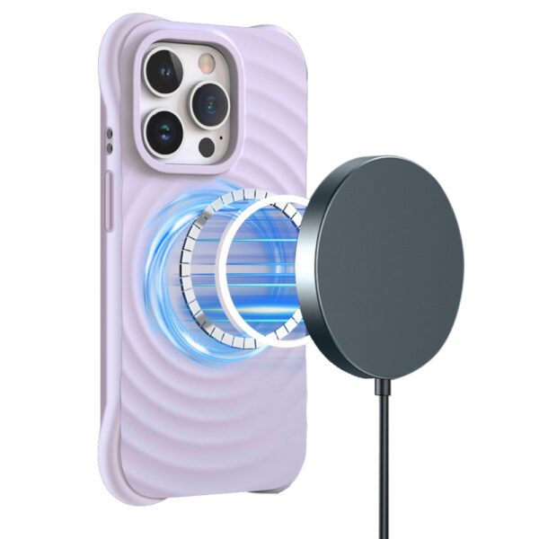 Circle Mag case for Samsung Galaxy S24 light purple