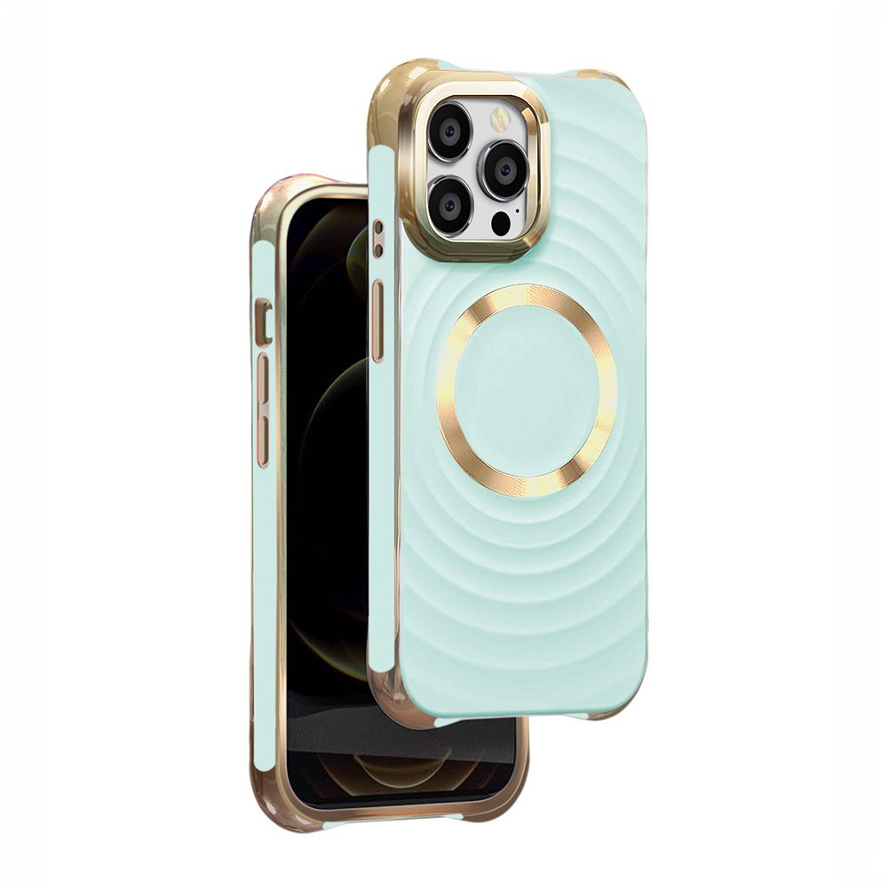 401154_oryg Circle Glam Mag case for iPhone 13 Pro Max 6,7" mint