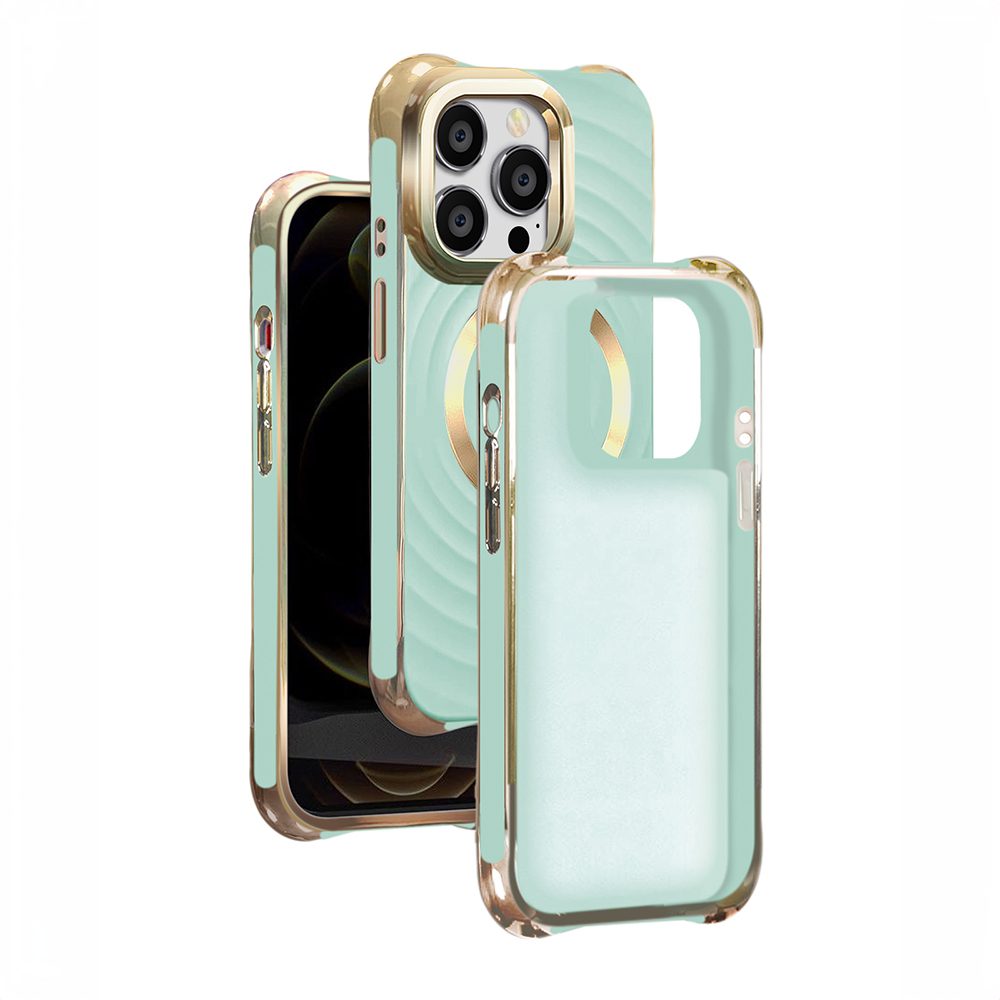 401156_oryg Circle Glam Mag case for iPhone 13 Pro Max 6,7" mint