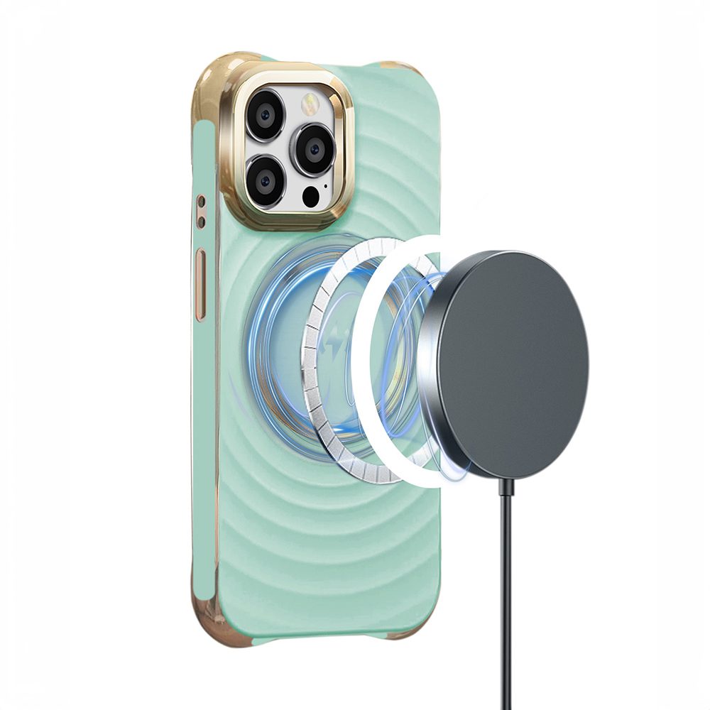 401157_oryg Circle Glam Mag case for iPhone 13 Pro Max 6,7" mint