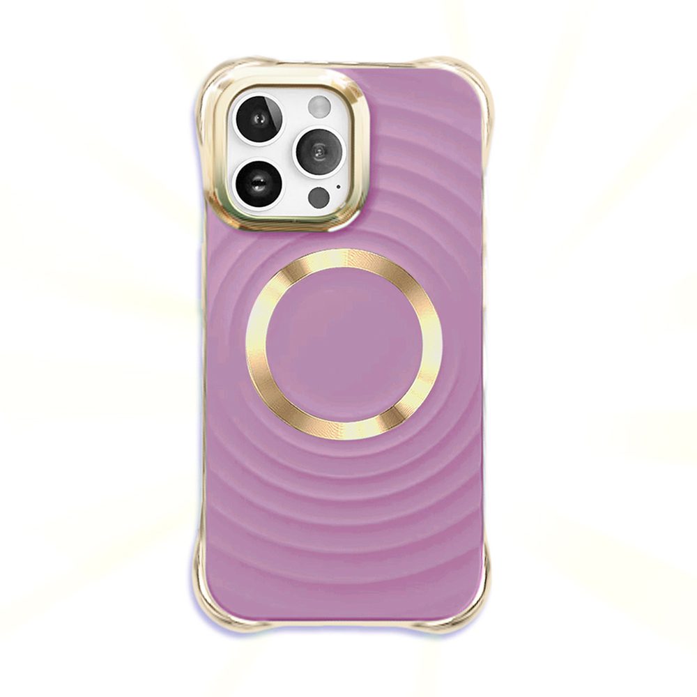 401161_oryg Circle Glam Mag case for iPhone 11 purple