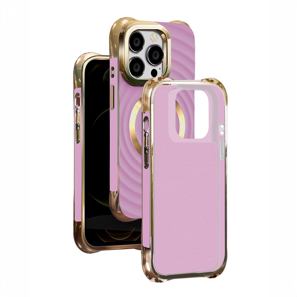 401162_oryg Circle Glam Mag case for iPhone 11 purple