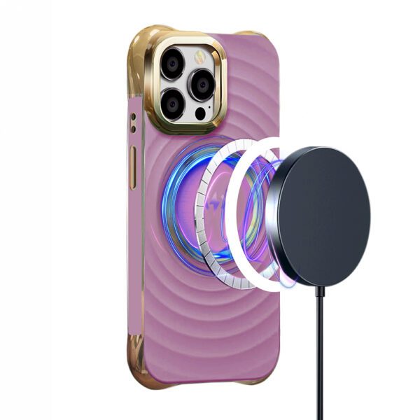 Circle Glam Mag case for Samsung Galaxy S24 purple