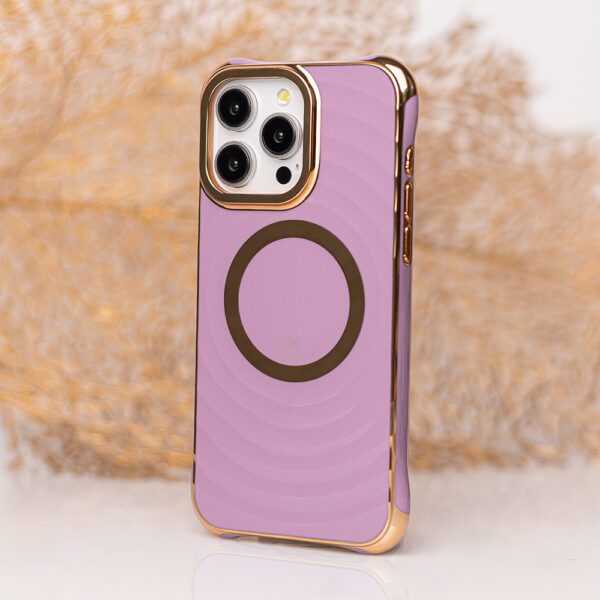 Circle Glam Mag case for Samsung Galaxy S24 purple