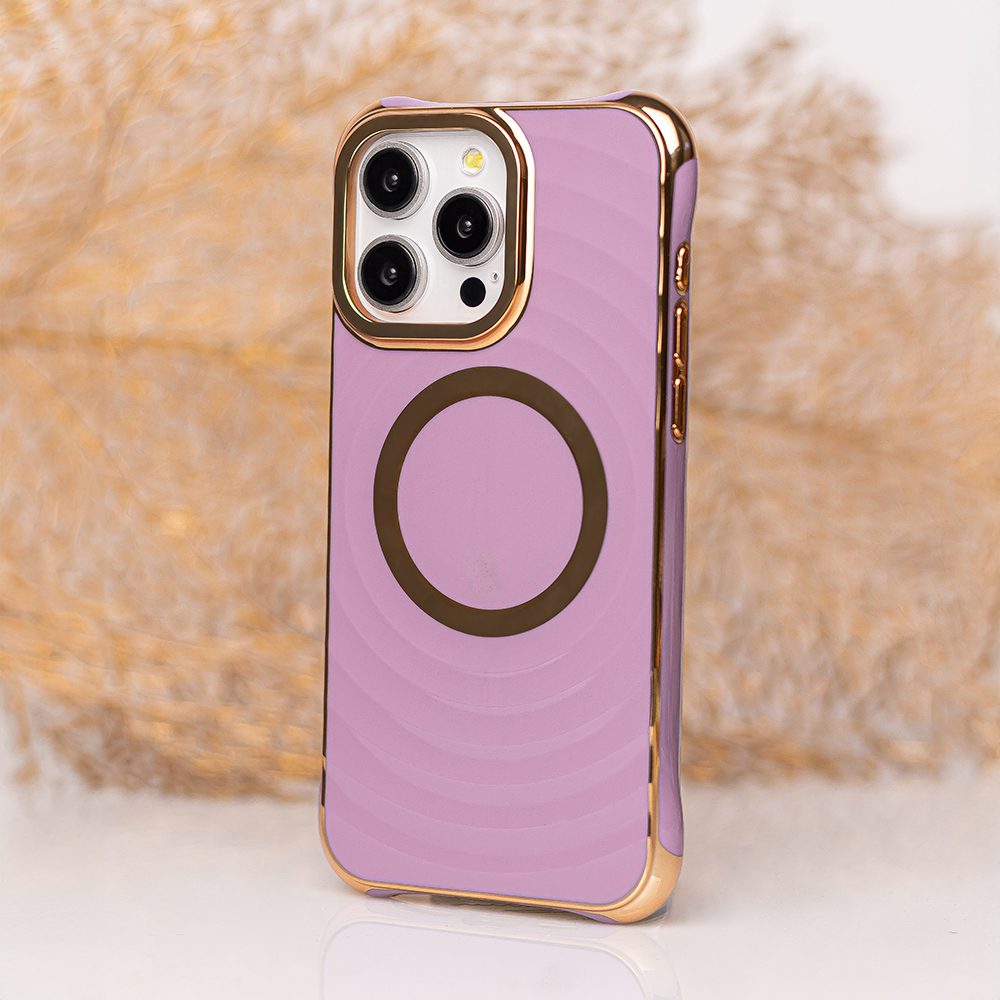 401165_oryg Circle Glam Mag case for iPhone 11 purple