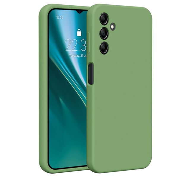 Etteri Silicone case for Samsung Galaxy A14 light green