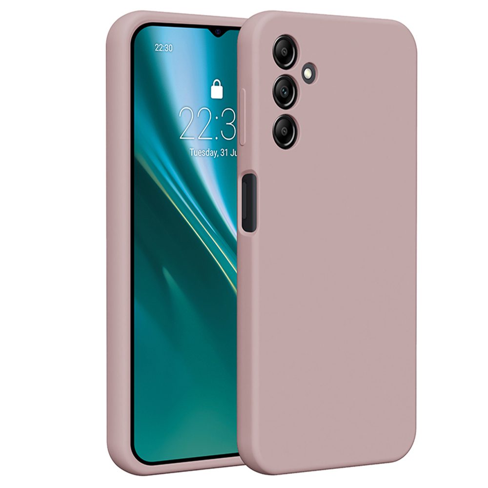 401219_oryg Etteri Silicone case for Samsung Galaxy A14 light pink