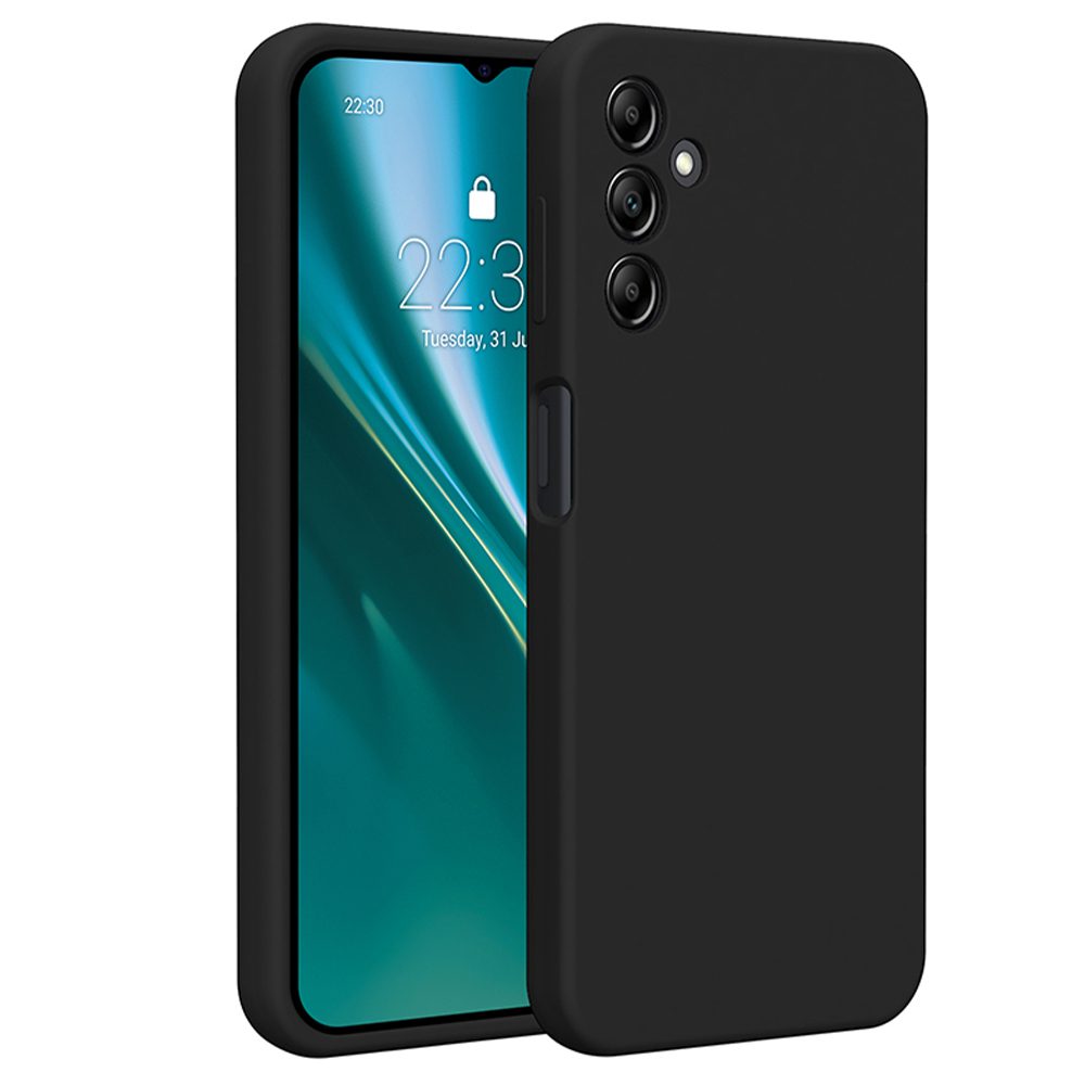 401220_oryg Etteri Silicone case for Samsung Galaxy A14 black