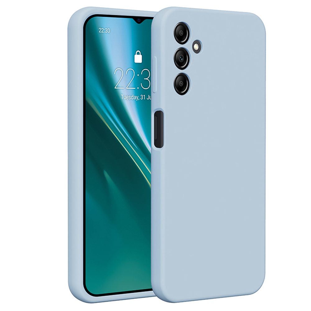401222_oryg Etteri Silicone case for Samsung Galaxy A14 light blue