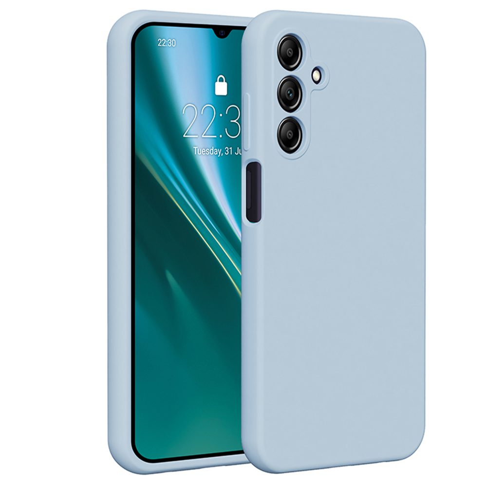 401246_oryg Etteri Silicone case for Samsung Galaxy A15 4G / A15 5G light blue