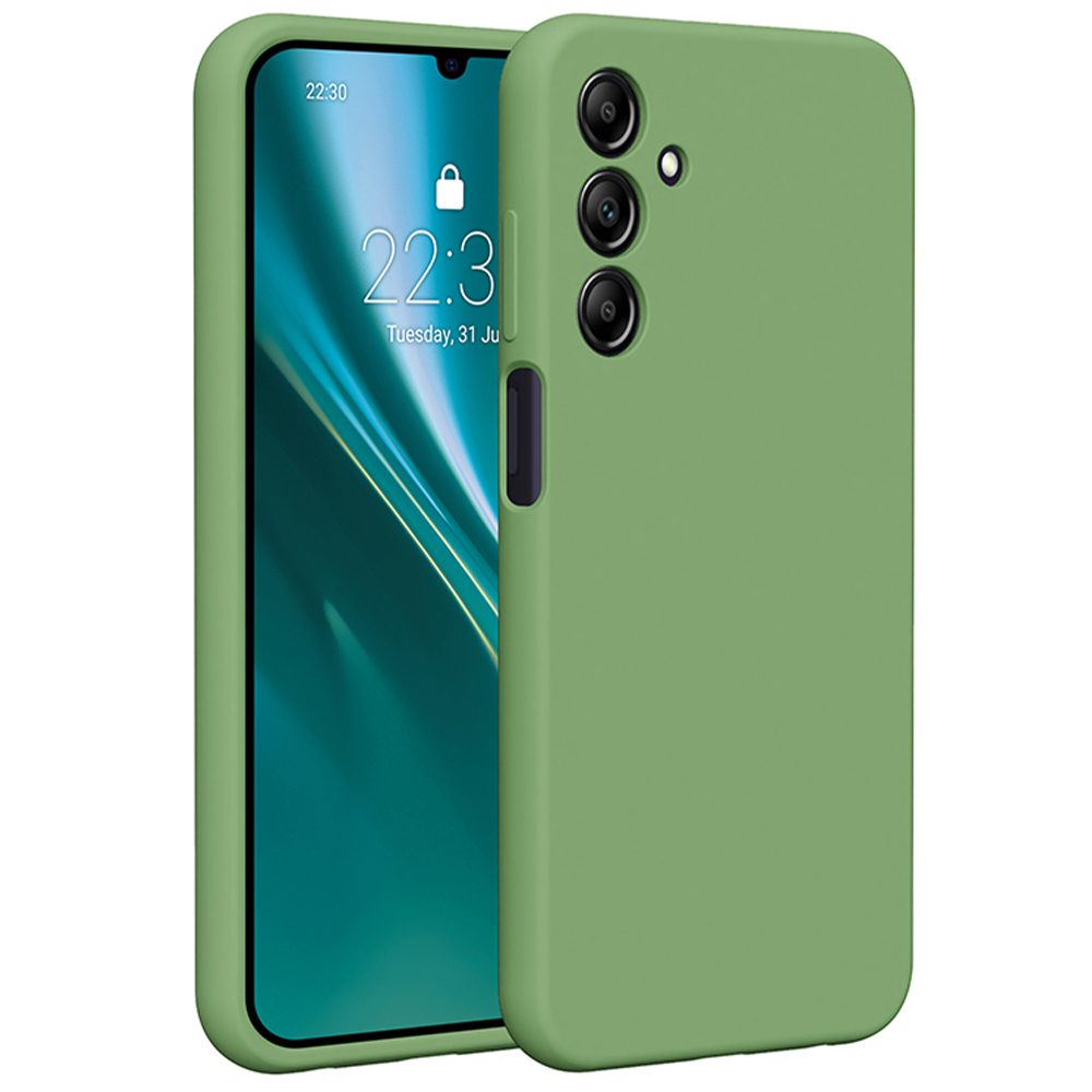 401247_oryg Etteri Silicone case for Samsung Galaxy A25 5G (global) light green