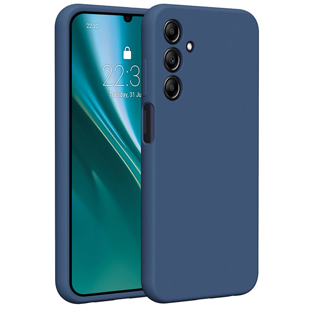 401251_oryg Etteri Silicone case for Samsung Galaxy A25 5G (global) dark blue