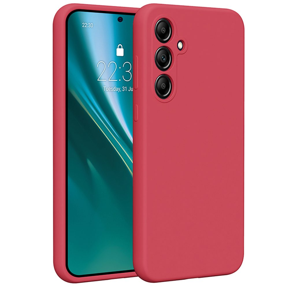 401260_oryg Etteri Silicone case for Samsung Galaxy A35 5G raspberry