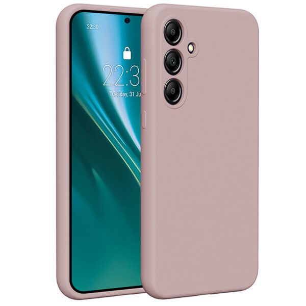 401261_oryg Etteri Silicone case for Samsung Galaxy A35 5G light pink