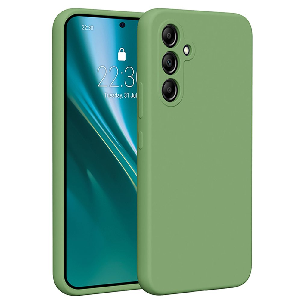 401265_oryg Etteri Silicone case for Samsung Galaxy A54 5G light green