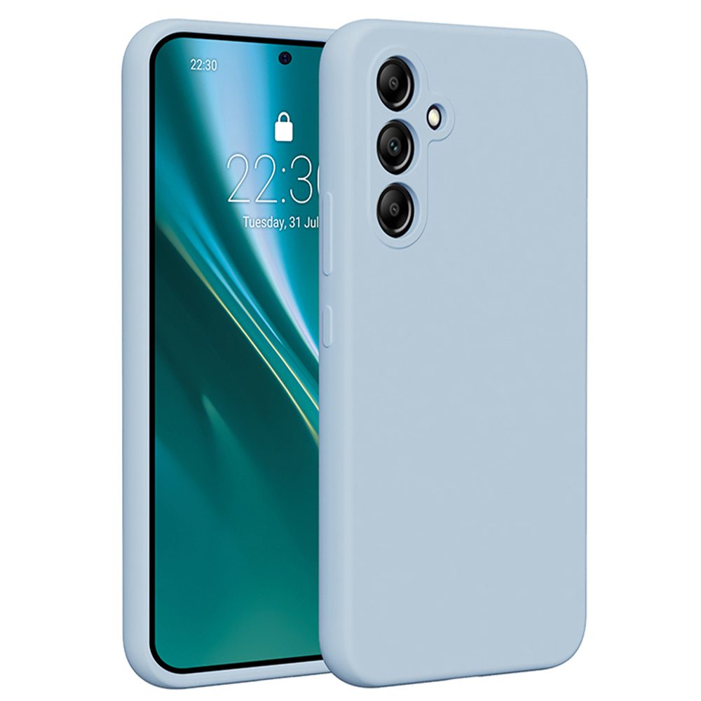 401270_oryg Etteri Silicone case for Samsung Galaxy A54 5G light blue