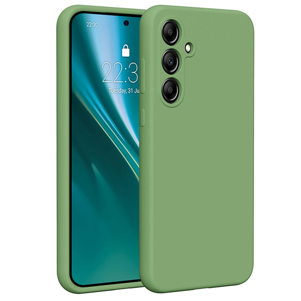 401271_oryg Etteri Silicone case for Samsung Galaxy A55 5G light green