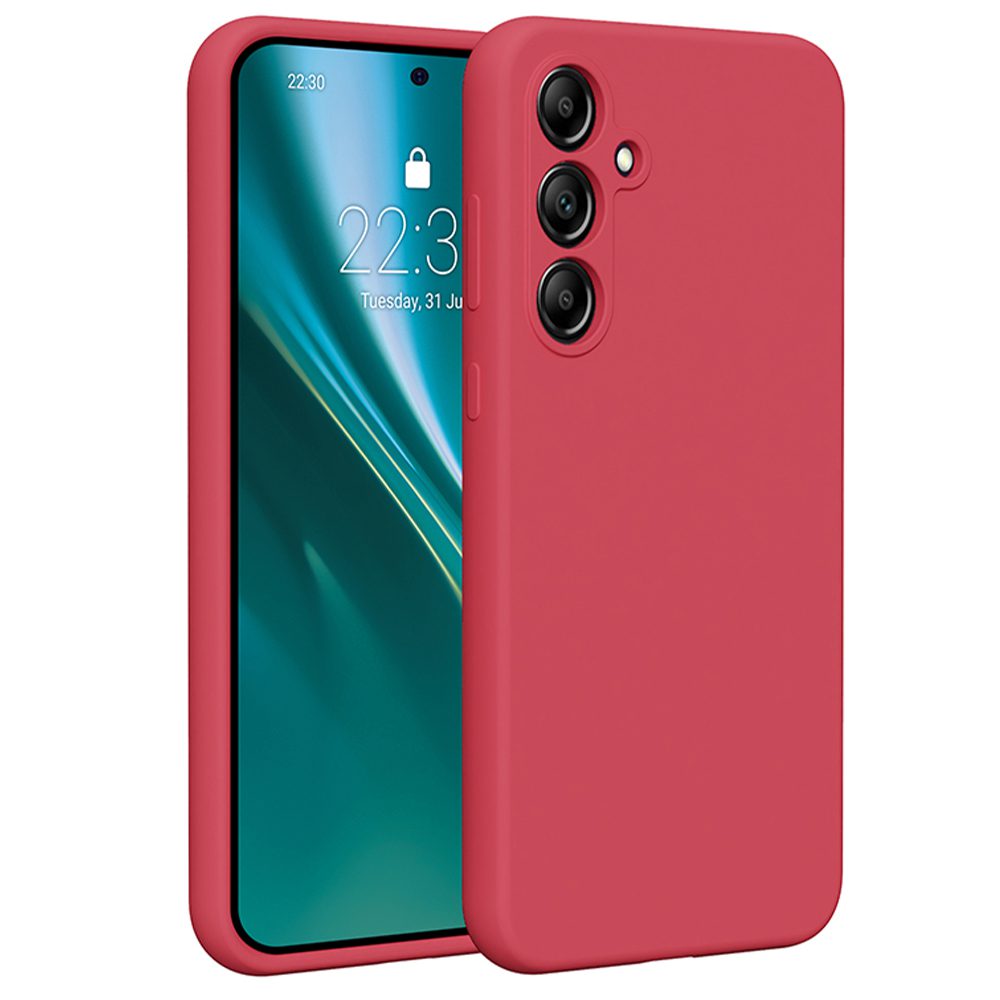 401272_oryg Etteri Silicone case for Samsung Galaxy A55 5G raspberry