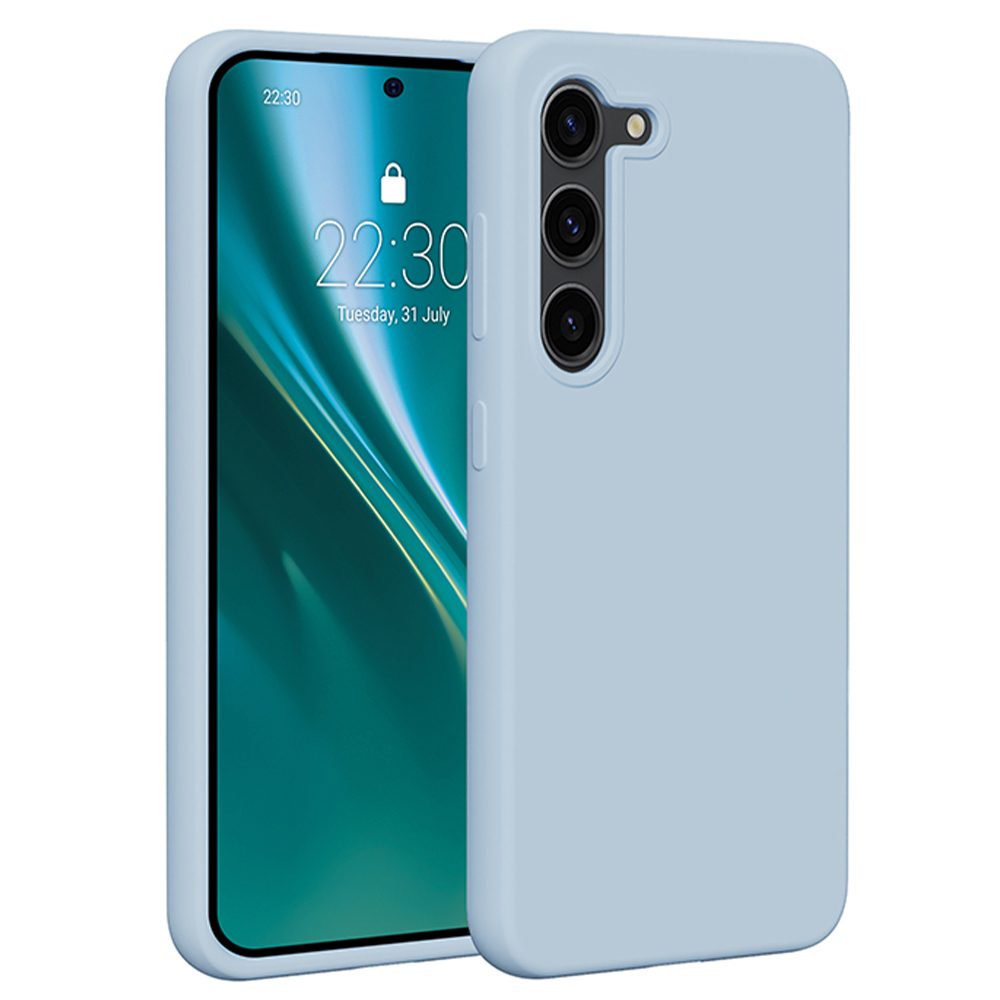 401294_oryg Etteri Silicone case for Samsung Galaxy S23 light blue