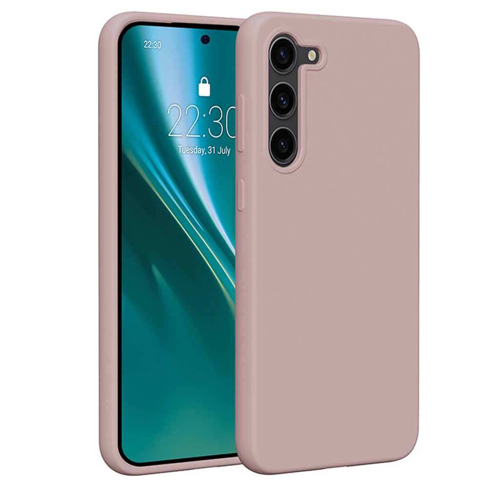 401297_oryg Etteri Silicone case for Samsung Galaxy S23 Plus light pink