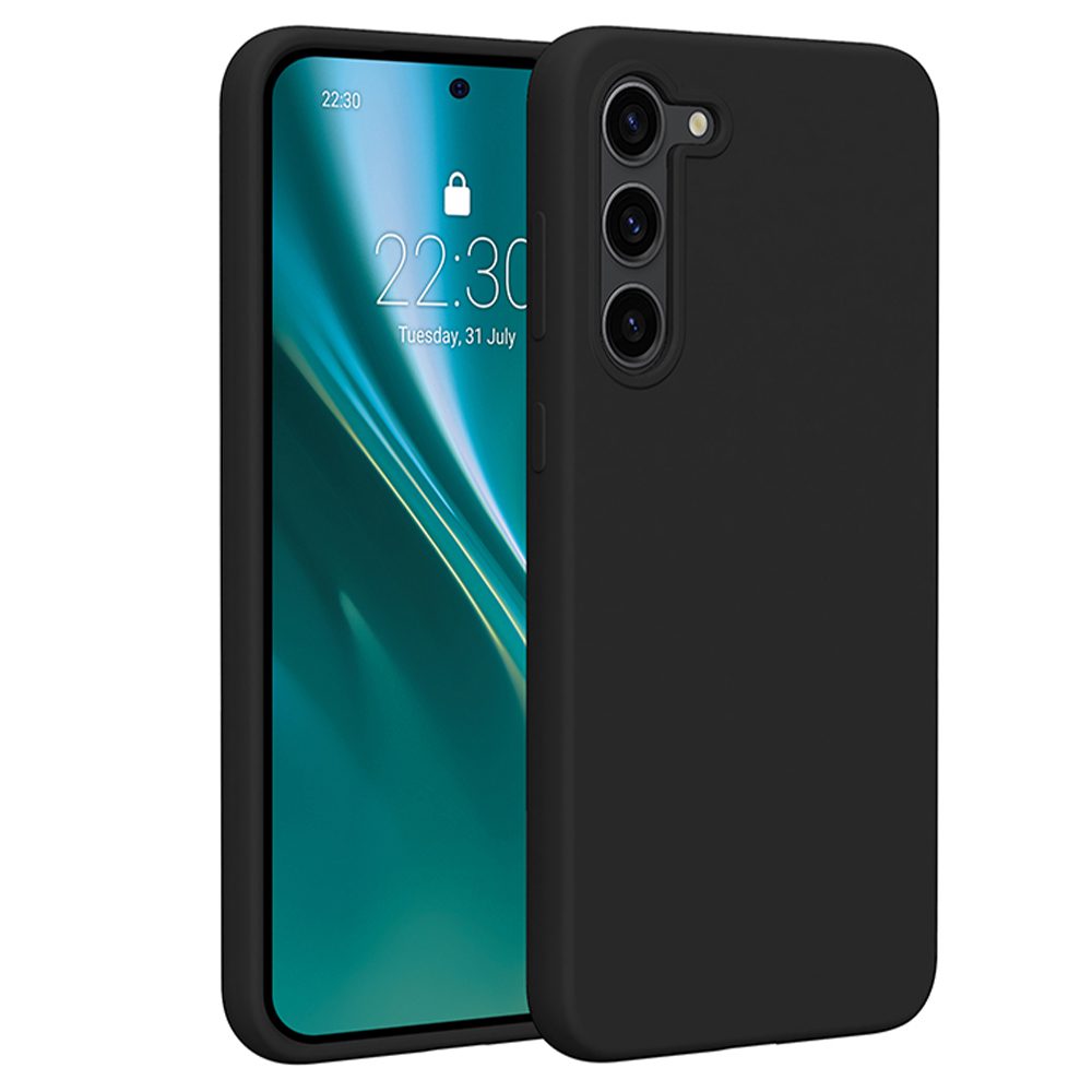 401298_oryg Etteri Silicone case for Samsung Galaxy S23 Plus black