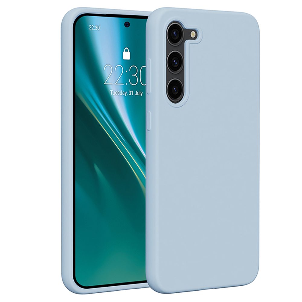 401300_oryg Etteri Silicone case for Samsung Galaxy S23 Plus light blue
