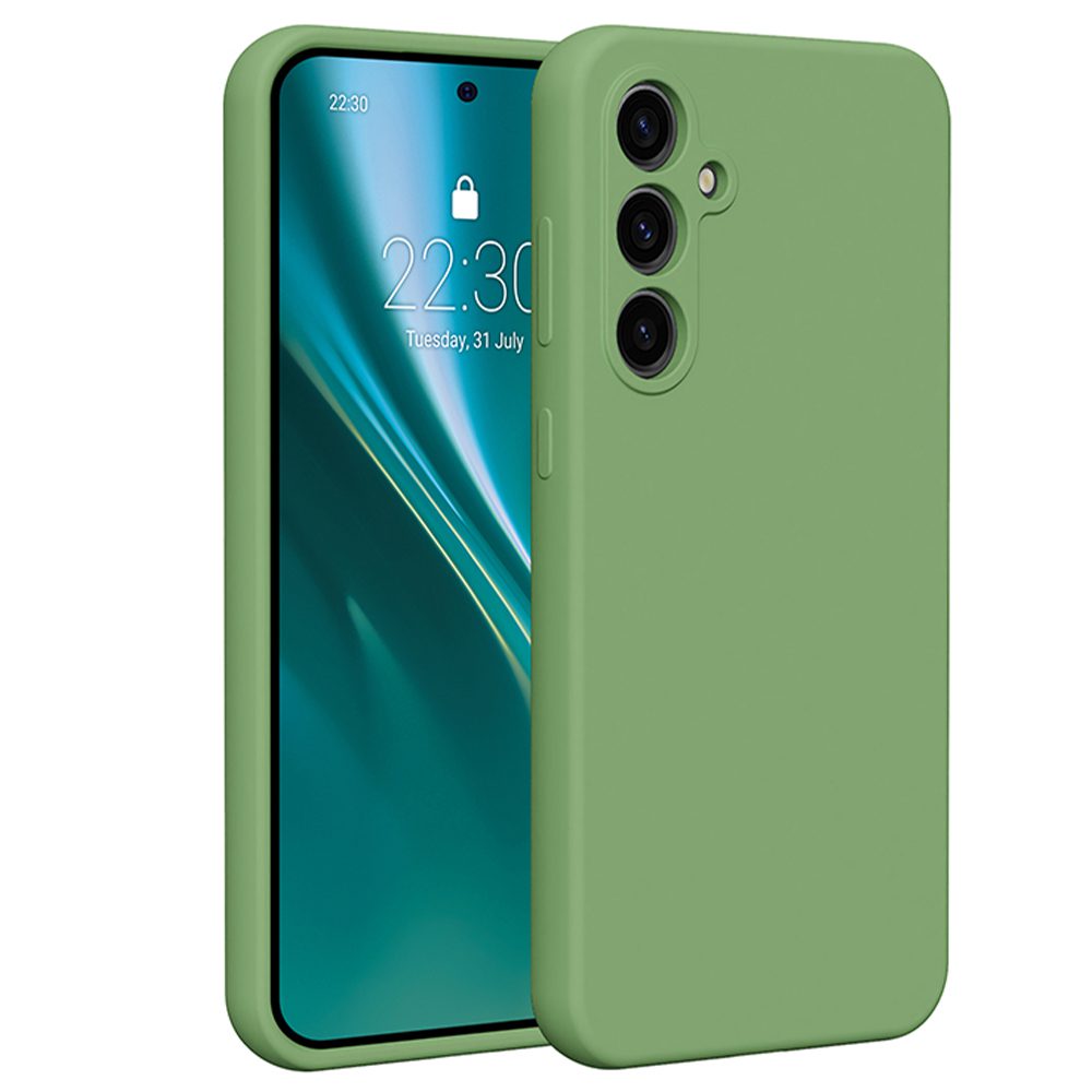 401301_oryg Etteri Silicone case for Samsung Galaxy S23 FE light green