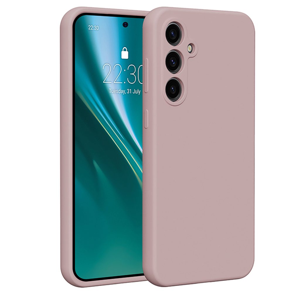 401303_oryg Etteri Silicone case for Samsung Galaxy S23 FE light pink