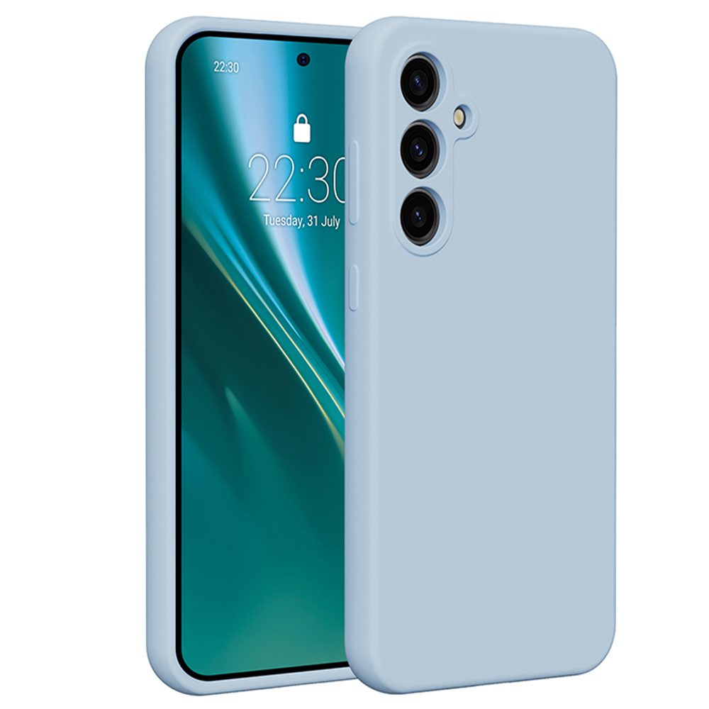 401306_oryg Etteri Silicone case for Samsung Galaxy S23 FE light blue