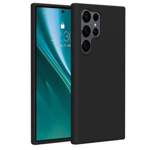 Etteri Silicone case for Samsung Galaxy S23 Ultra black
