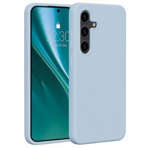 401318_oryg Etteri Silicone case for Samsung Galaxy S24 light blue