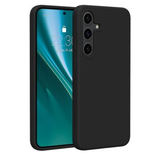 401322_oryg Etteri Silicone case for Samsung Galaxy S24 Plus black