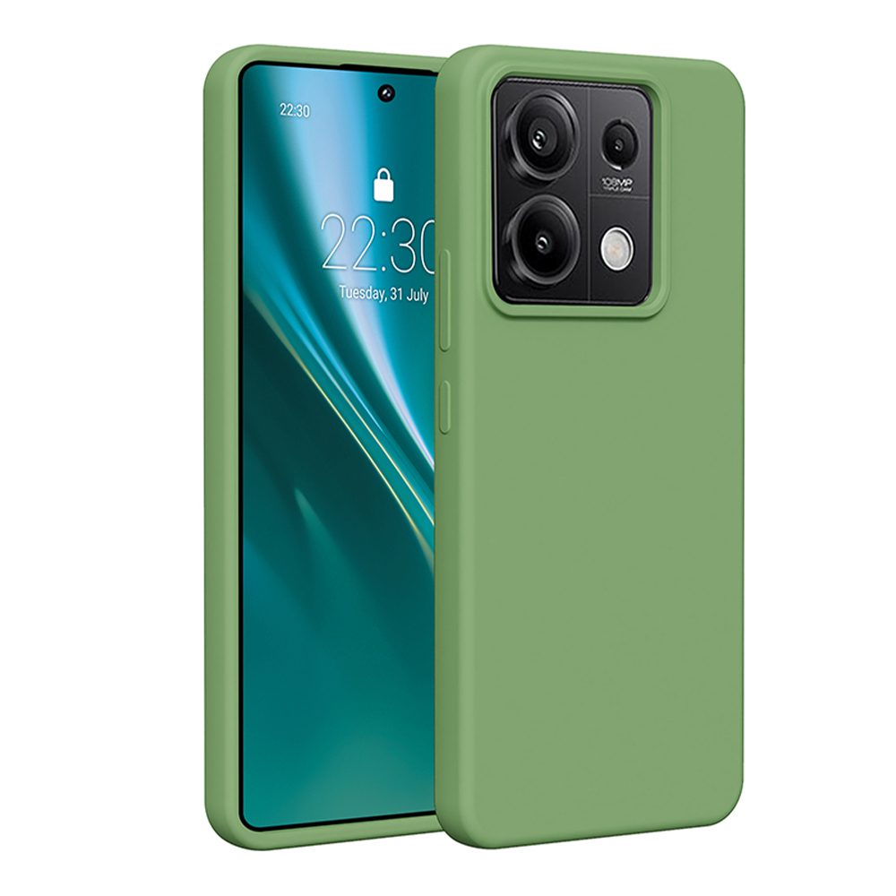 401388_oryg Etteri Silicone case for Xiaomi Redmi Note 13 Pro 5G light green