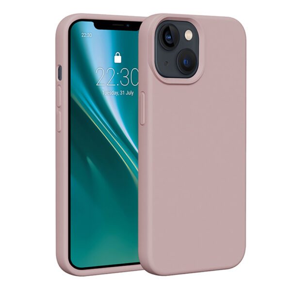 Etteri Silicone case for iPhone 14 6,1" light pink