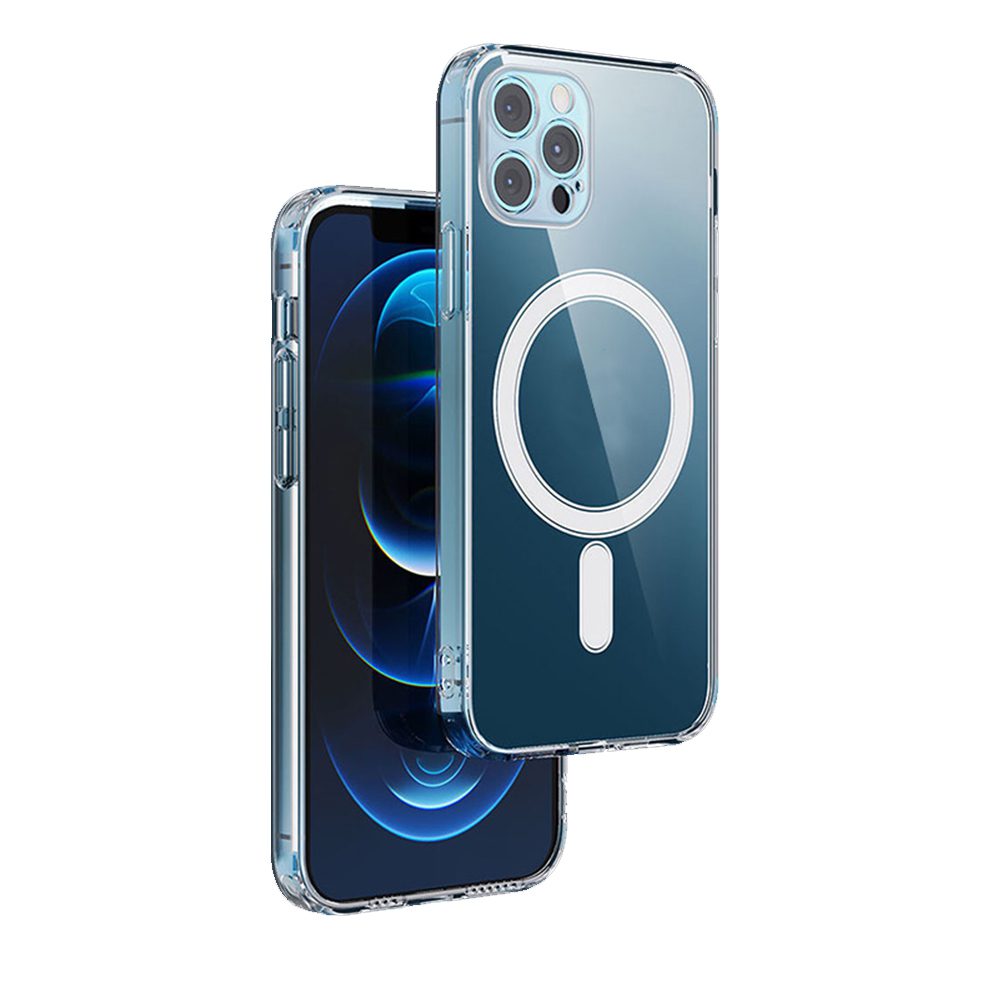 401656_oryg Anti Shock 1,5 mm Mag case for iPhone 12 Pro Max 6,7" transparent camera protection