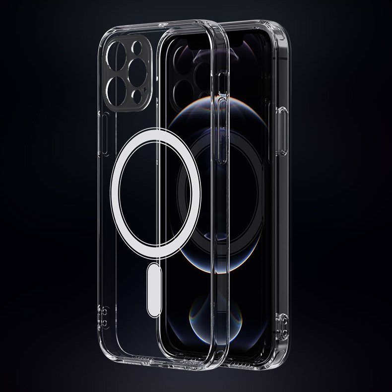 401661_oryg Anti Shock 1,5 mm Mag case for iPhone 12 Pro Max 6,7" transparent camera protection
