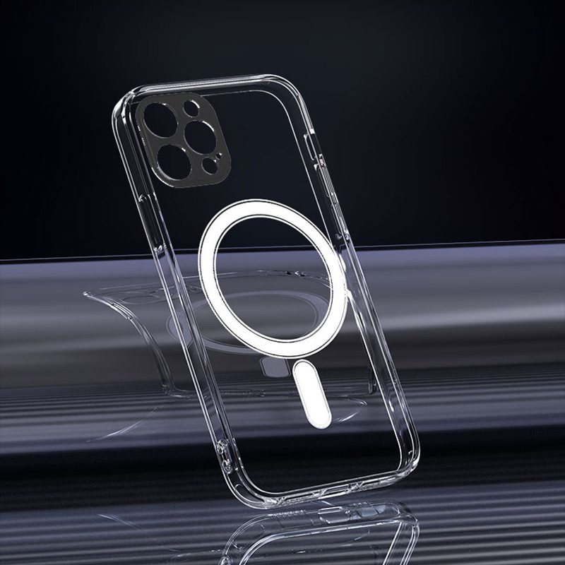 401662_oryg Anti Shock 1,5 mm Mag case for iPhone 12 Pro Max 6,7" transparent camera protection