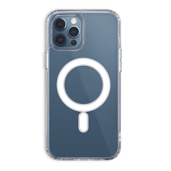 401665_oryg Anti Shock 1,5 mm Mag case for iPhone 12 Mini 5,4" transparent big hole