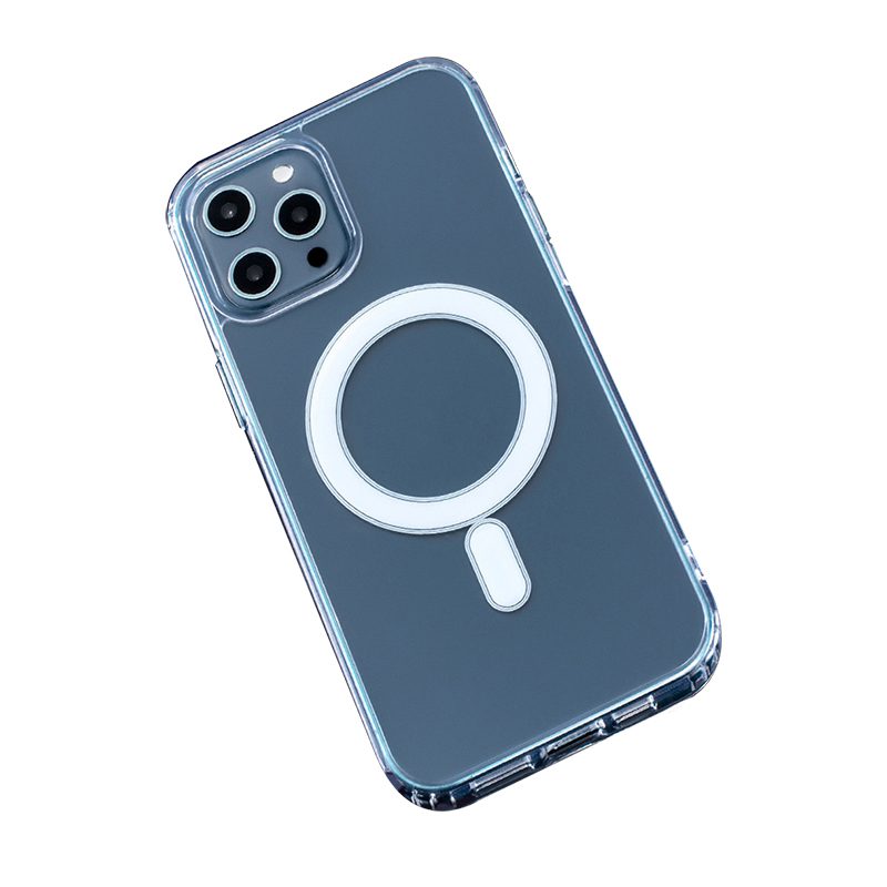 401666_oryg Anti Shock 1,5 mm Mag case for iPhone 13 Pro Max 6,7" transparent big hole