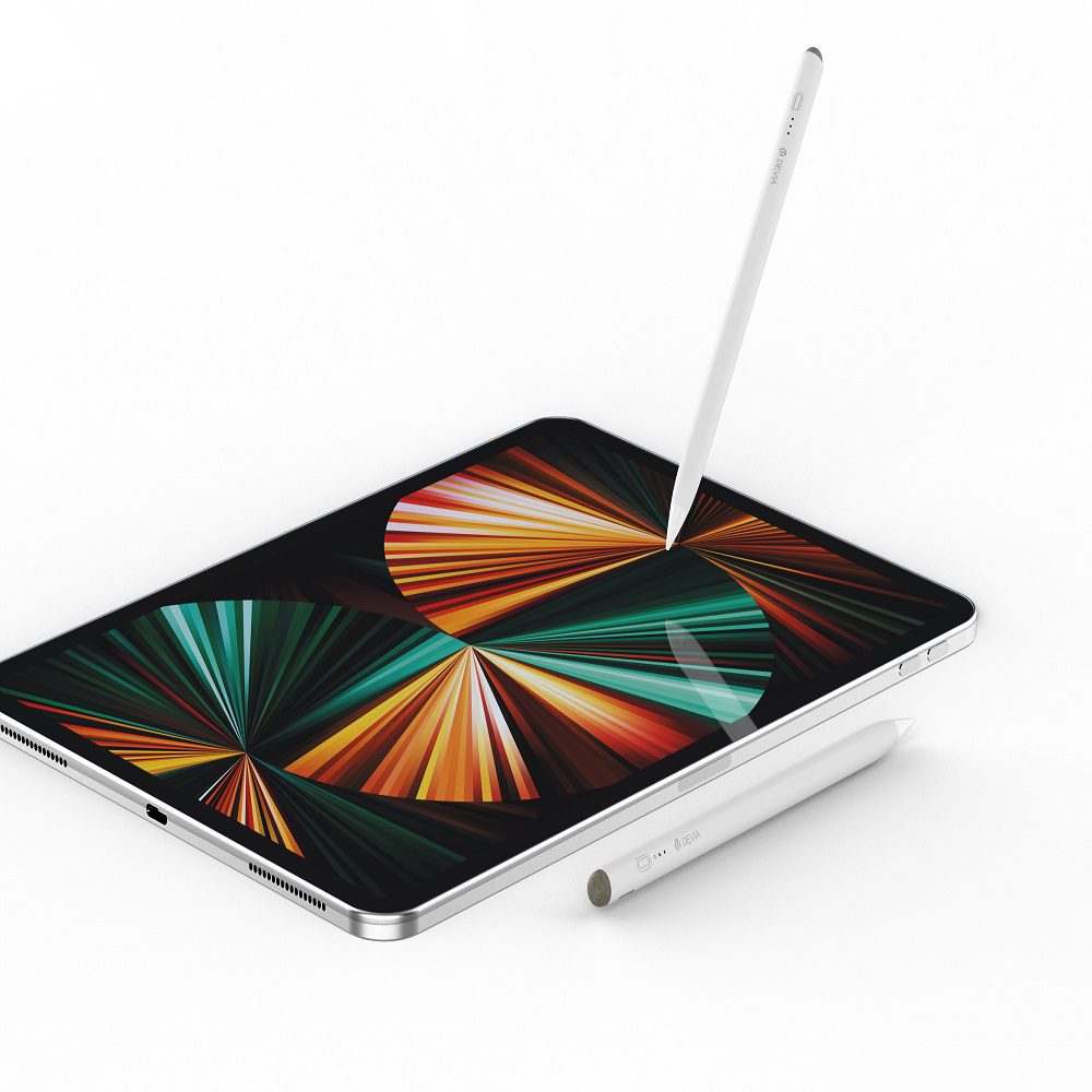 402775_oryg Devia iPad screen pencil for iPad / iPad Pro / iPad Air / Mini (since 2018 ) and all capacitive screens white