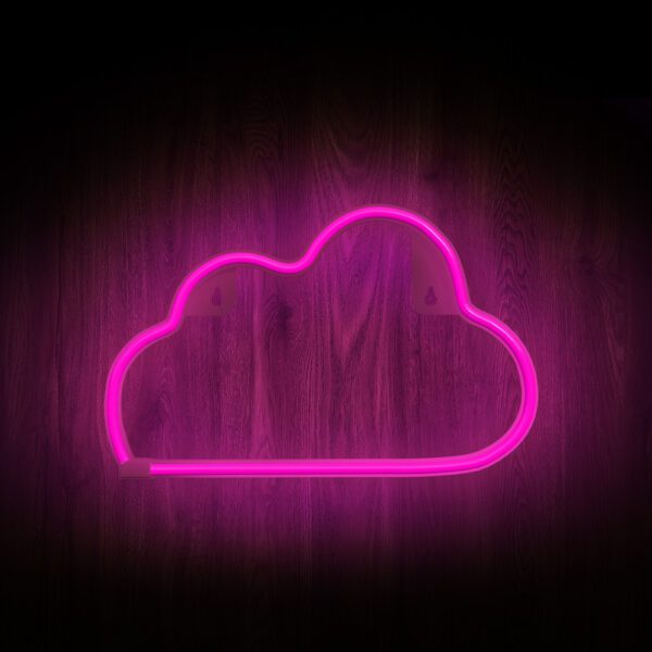 Neon LED Light CLOUD pink NNE25 Neolia