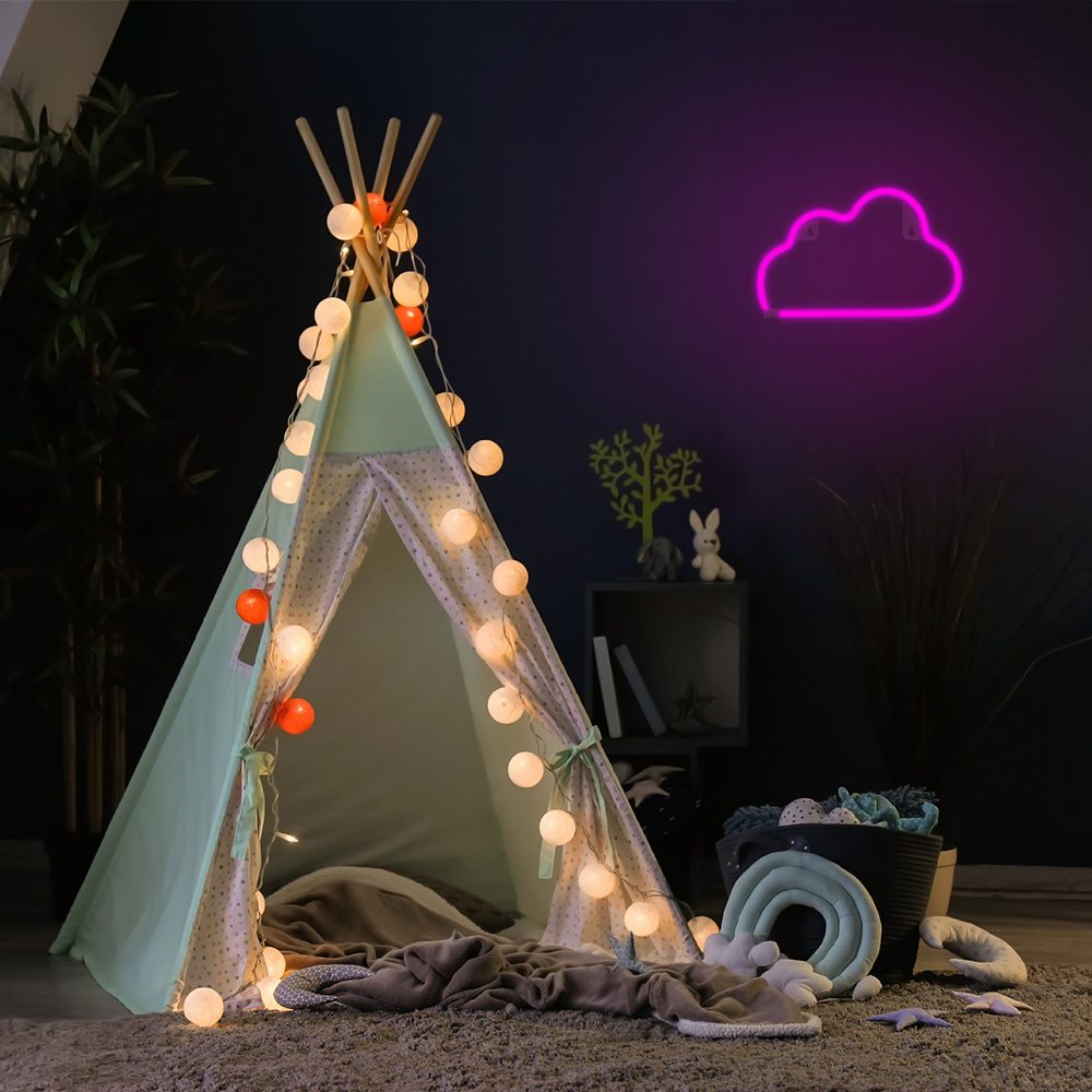 402817_oryg Neon LED Light CLOUD pink NNE25 Neolia