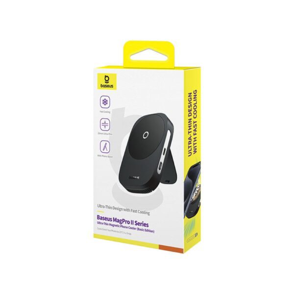 Baseus MagPro II Series Ultra-Thin Magnetic Phone Cooler (Basic Edition) Cosmic Black