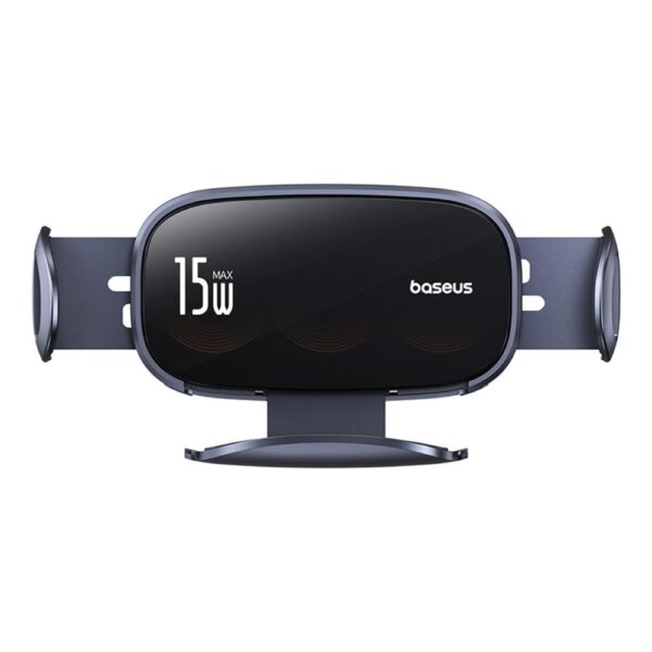 404386_oryg Baseus LightChaser Series Triple-Coil Wireless Charging Electric Car Mount Cluster Black